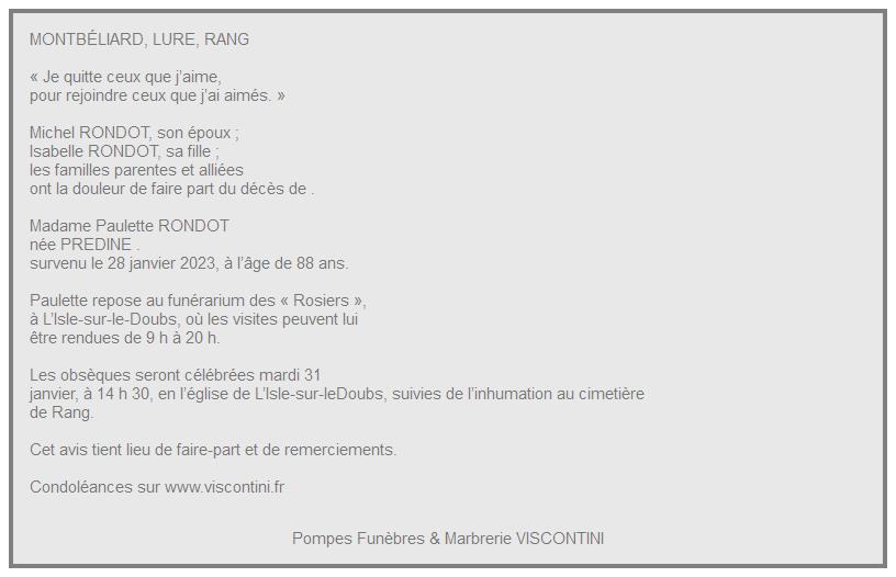 Image Annonce nécrologique
