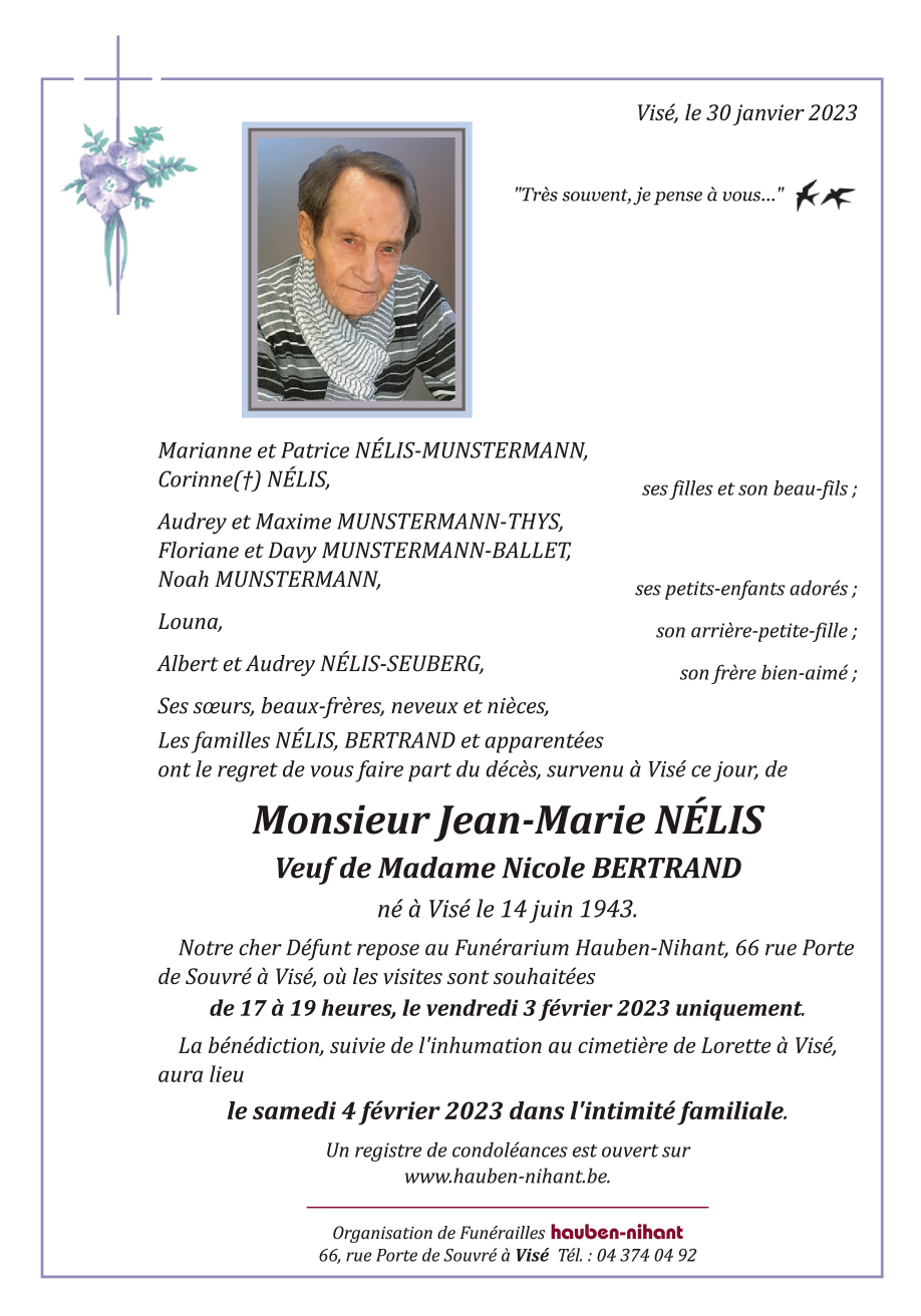 Image Annonce nécrologique