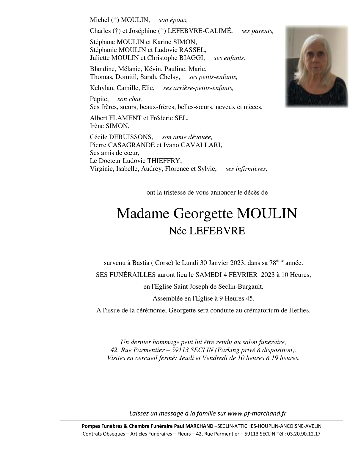 Image Pour voir le faire-part de Georgette Cliquez-ici