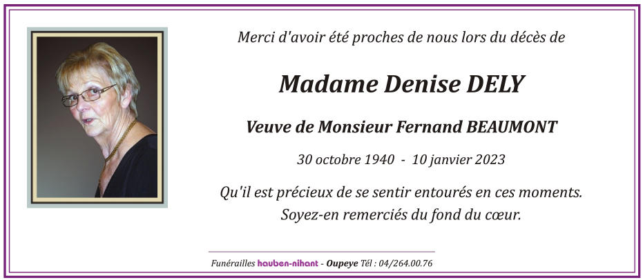 Image Remerciement