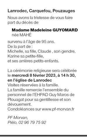 Image Annonce nécrologique