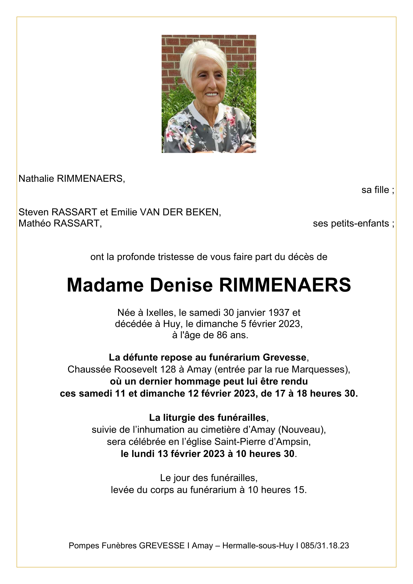Image Annonce nécrologique
