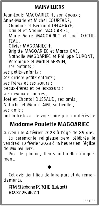 Image Annonce nécrologique