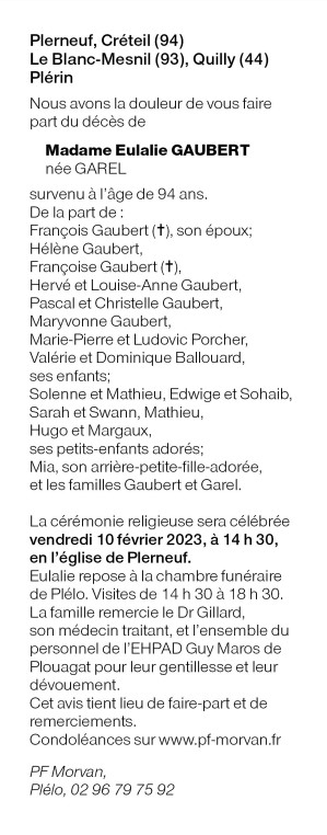 Image Annonce nécrologique