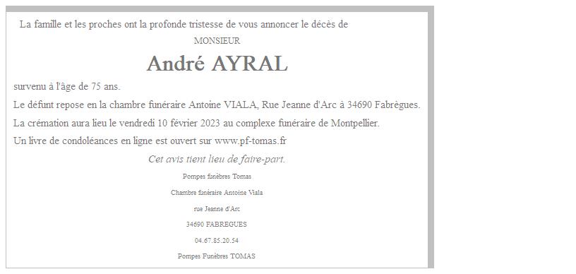 Image Annonce nécrologique