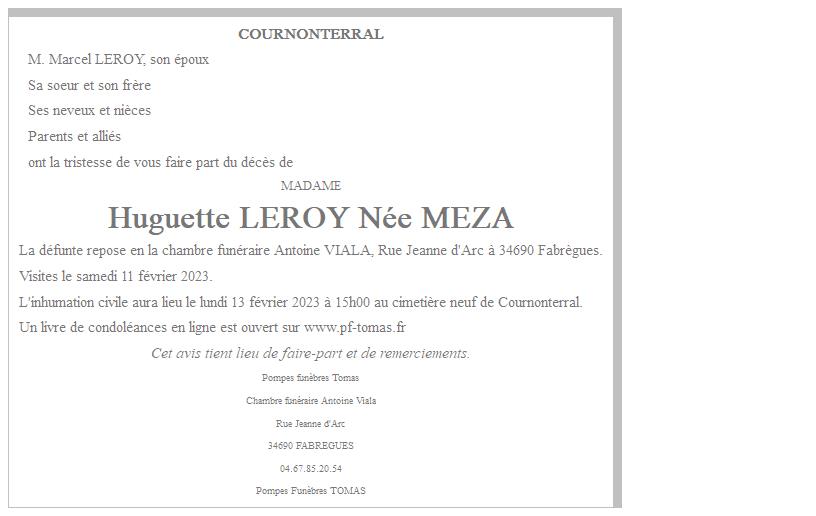 Image Annonce nécrologique