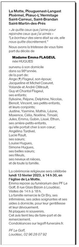 Image Annonce nécrologique