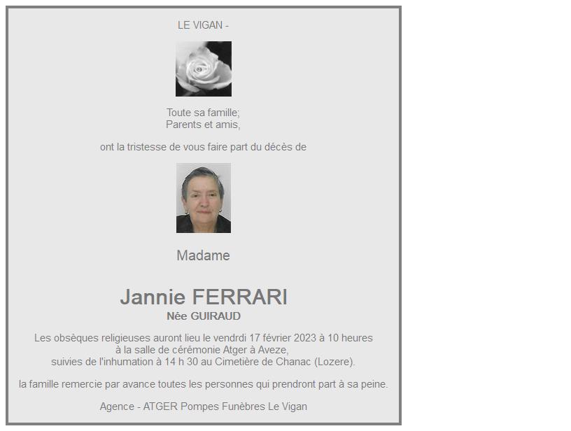 Image Annonce nécrologique