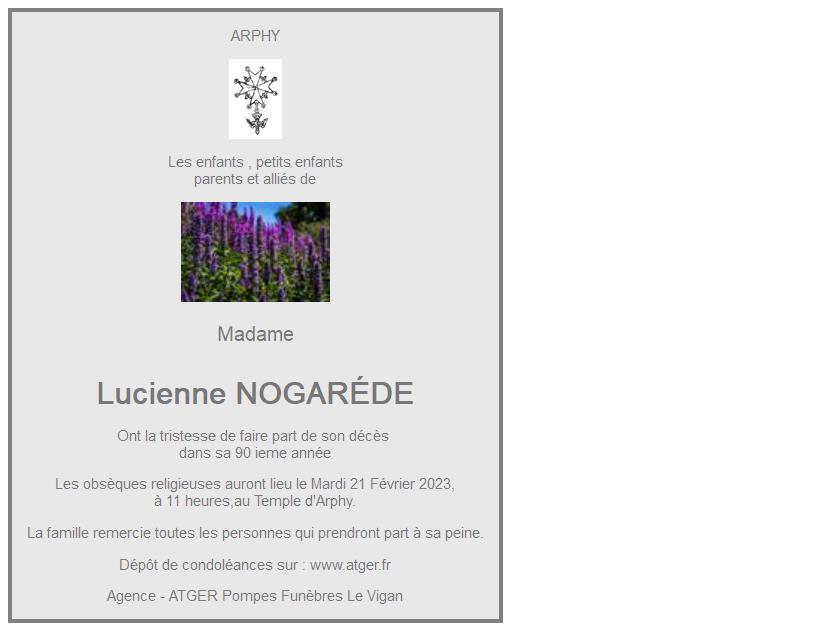 Image Annonce nécrologique