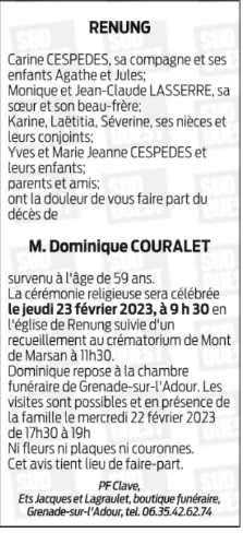 Image Annonce nécrologique