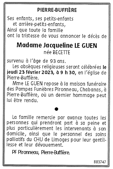 Image Annonce nécrologique