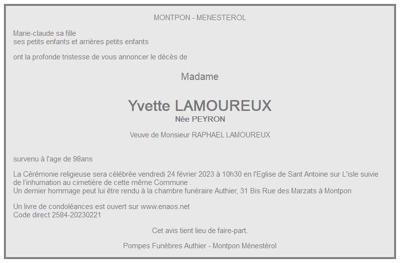 Image Annonce nécrologique