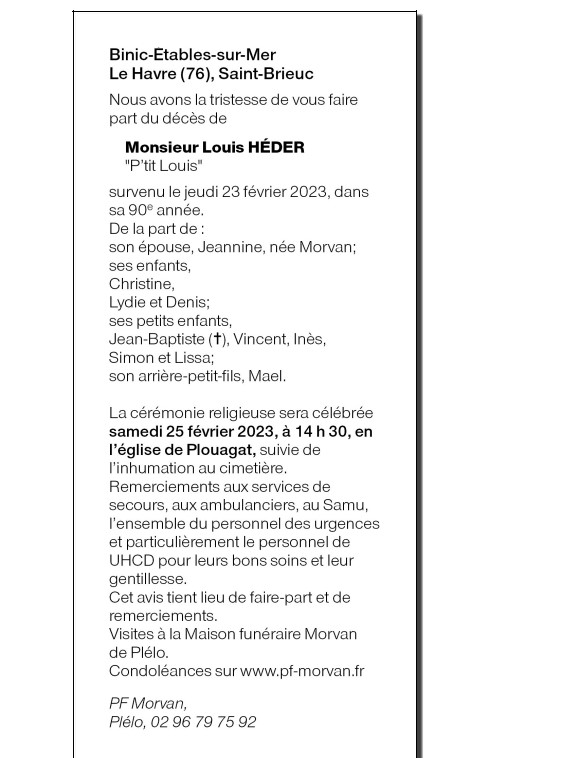 Image Annonce nécrologique