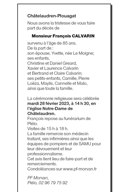 Image Annonce nécrologique