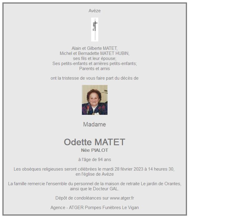 Image Annonce nécrologique