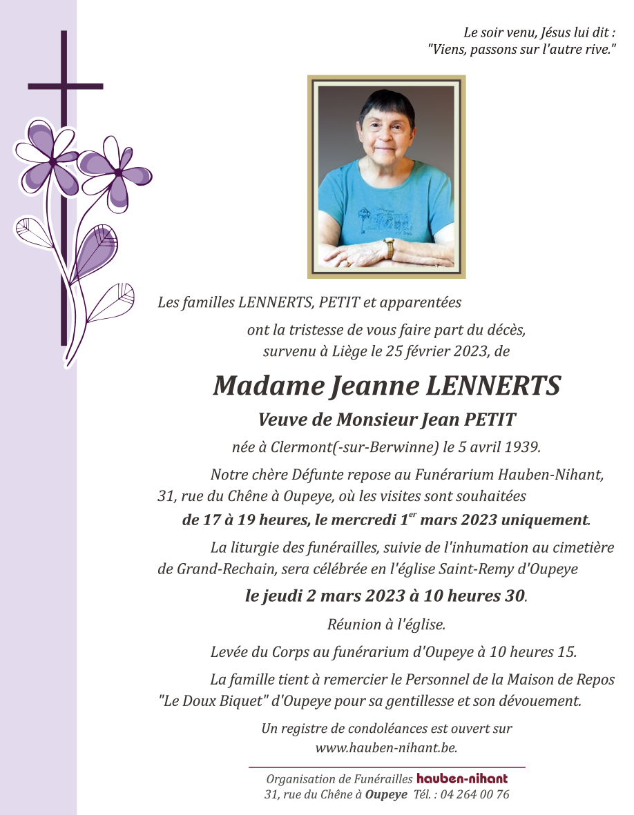 Image Annonce nécrologique