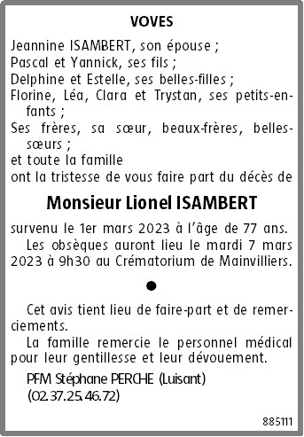 Image Annonce nécrologique