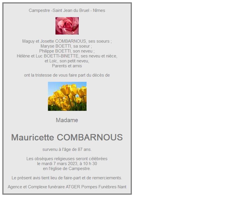 Image Annonce nécrologique