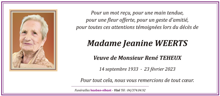 Image Remerciement