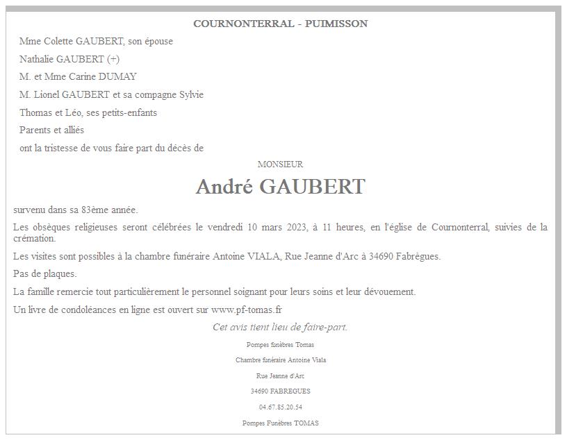 Image Annonce nécrologique