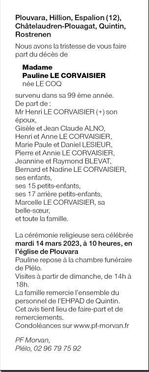 Image Annonce nécrologique