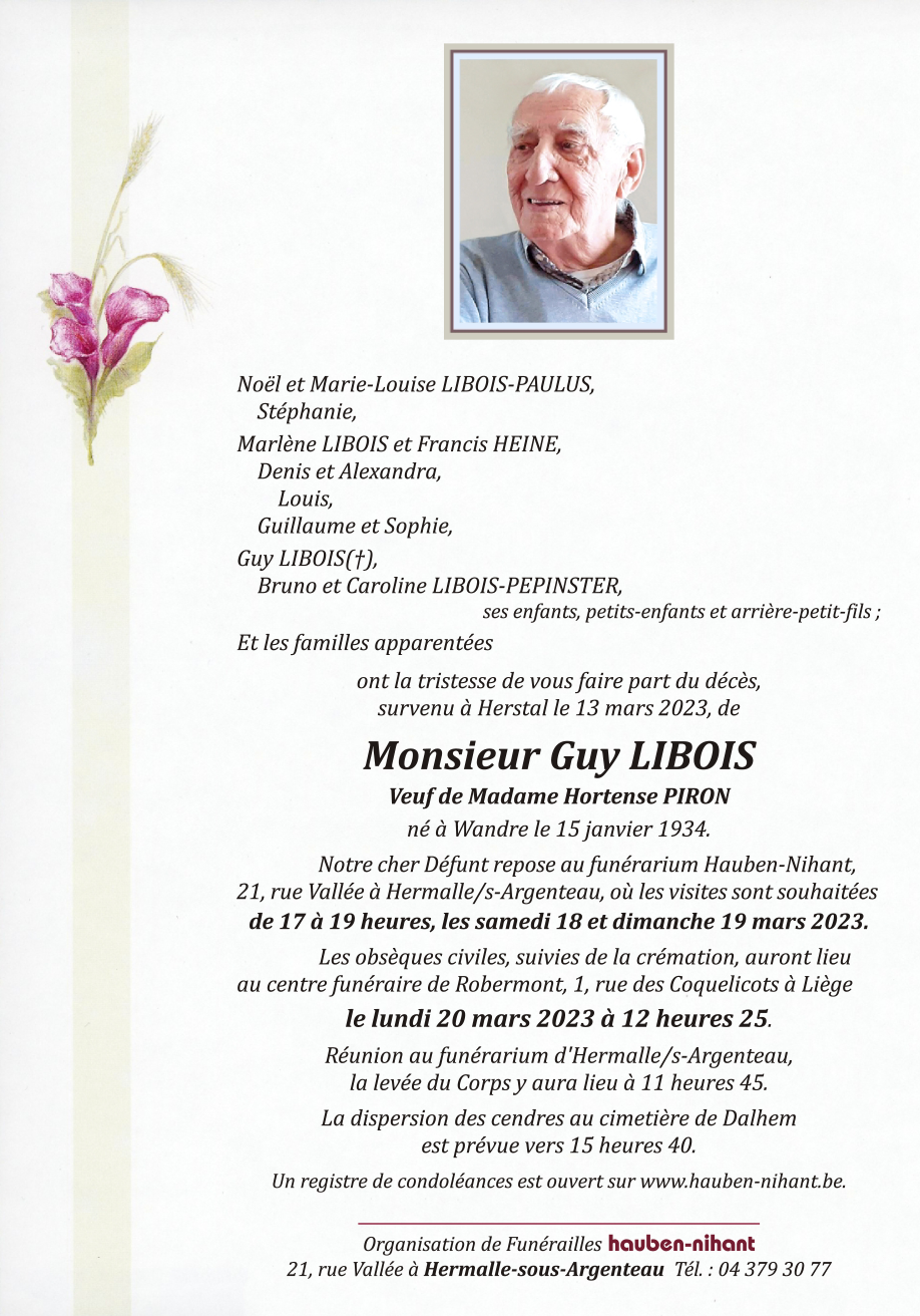 Image Annonce nécrologique