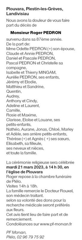 Image Annonce nécrologique