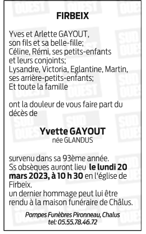 Image Annonce nécrologique