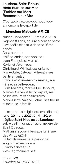 Image Annonce nécrologique