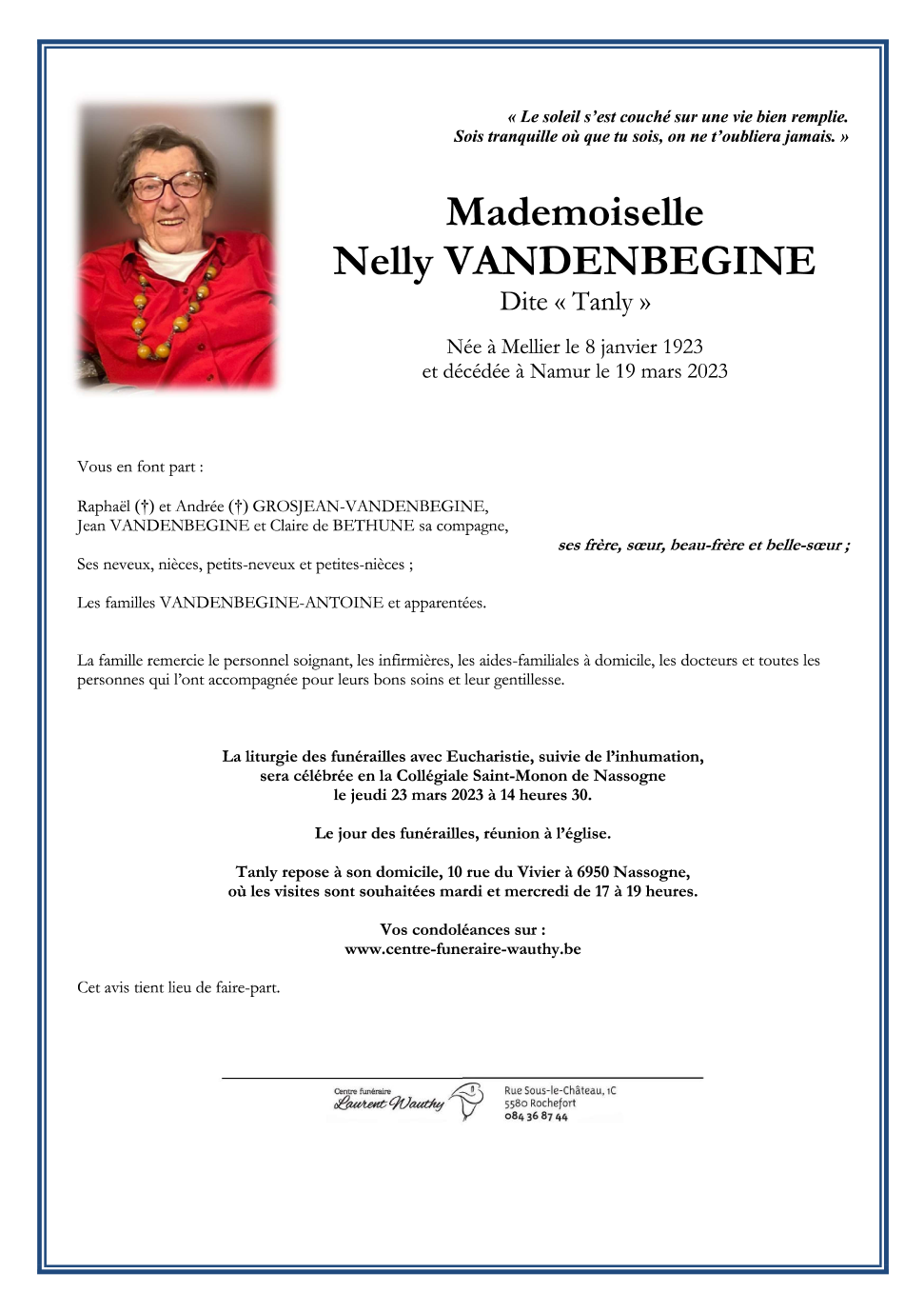 Image Annonce nécrologique