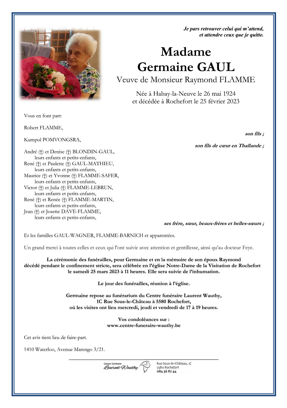 Image Annonce nécrologique