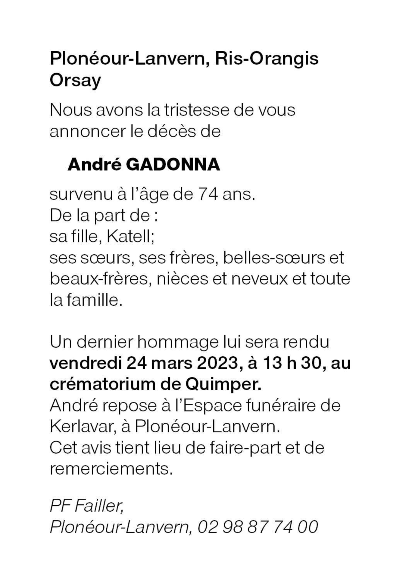 Image Annonce nécrologique