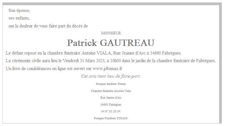 Image Annonce nécrologique