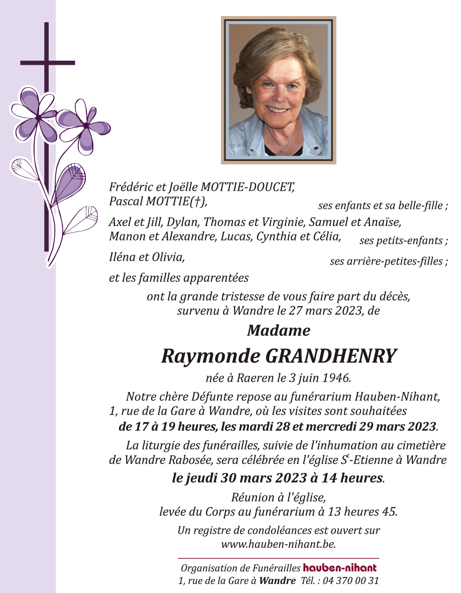 Image Annonce nécrologique