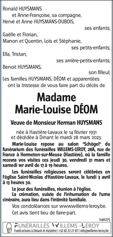 Image Annonce nécrologique