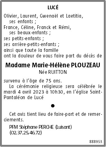 Image Annonce nécrologique