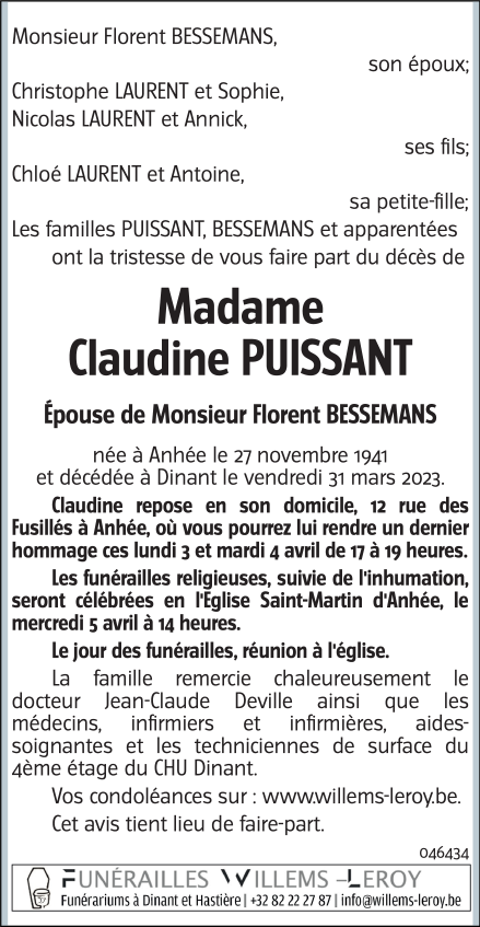 Image Annonce nécrologique