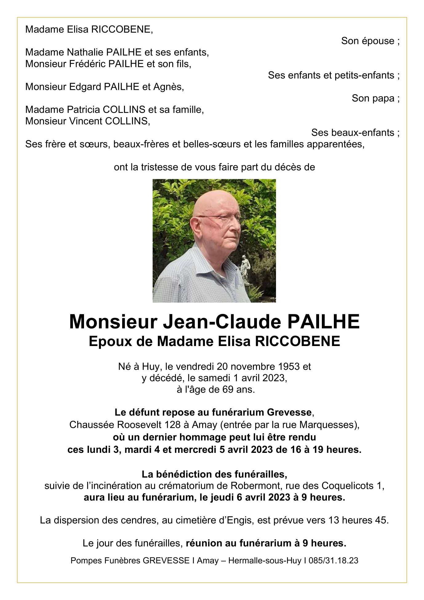 Image Annonce nécrologique