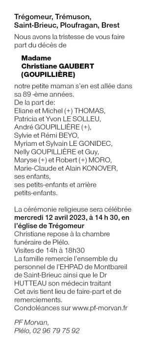 Image Annonce nécrologique