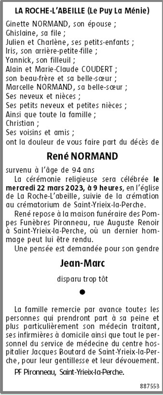 Image Annonce nécrologique