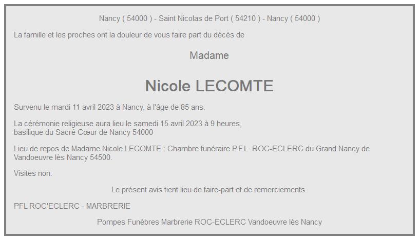 Image Annonce nécrologique