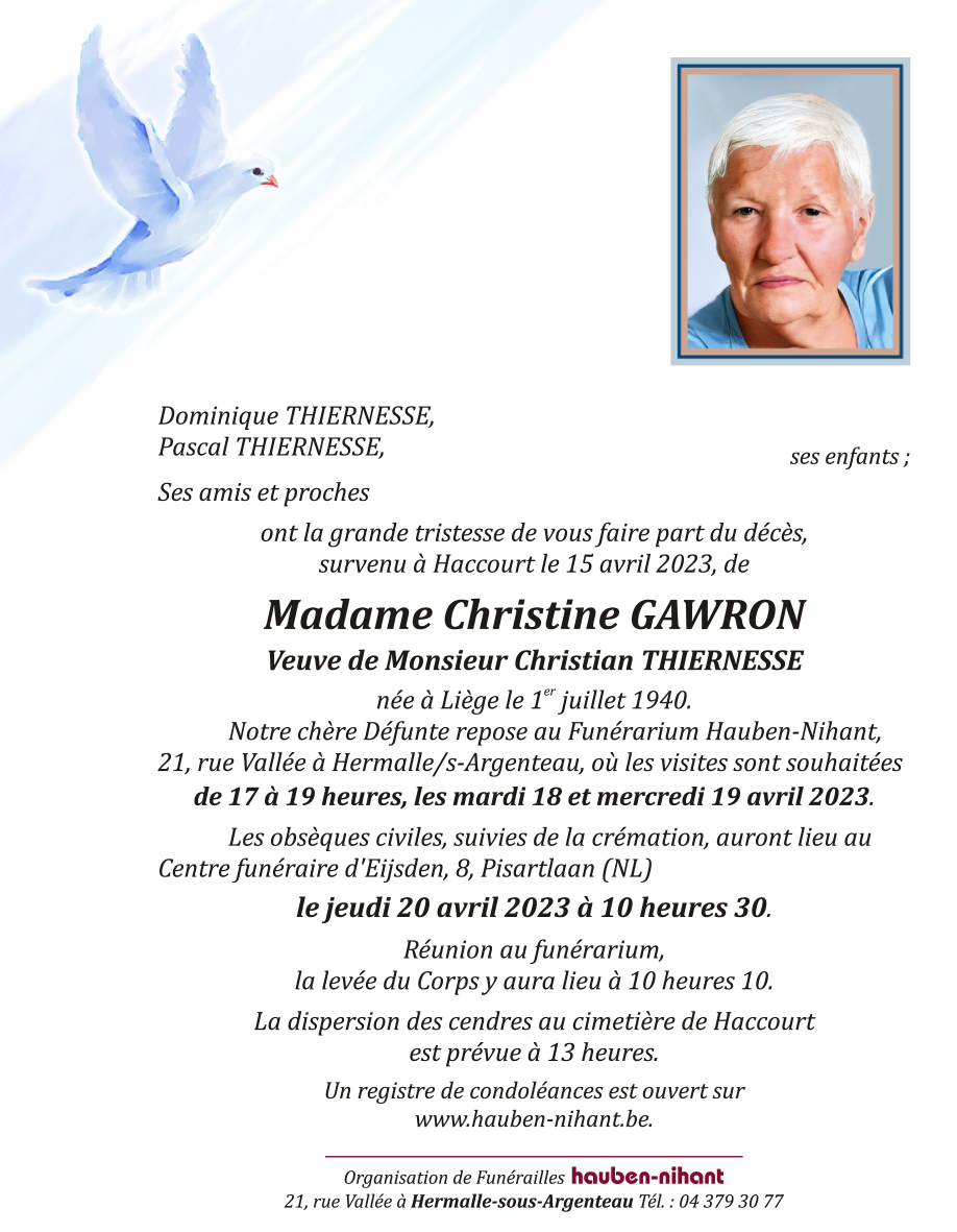 Image Annonce nécrologique