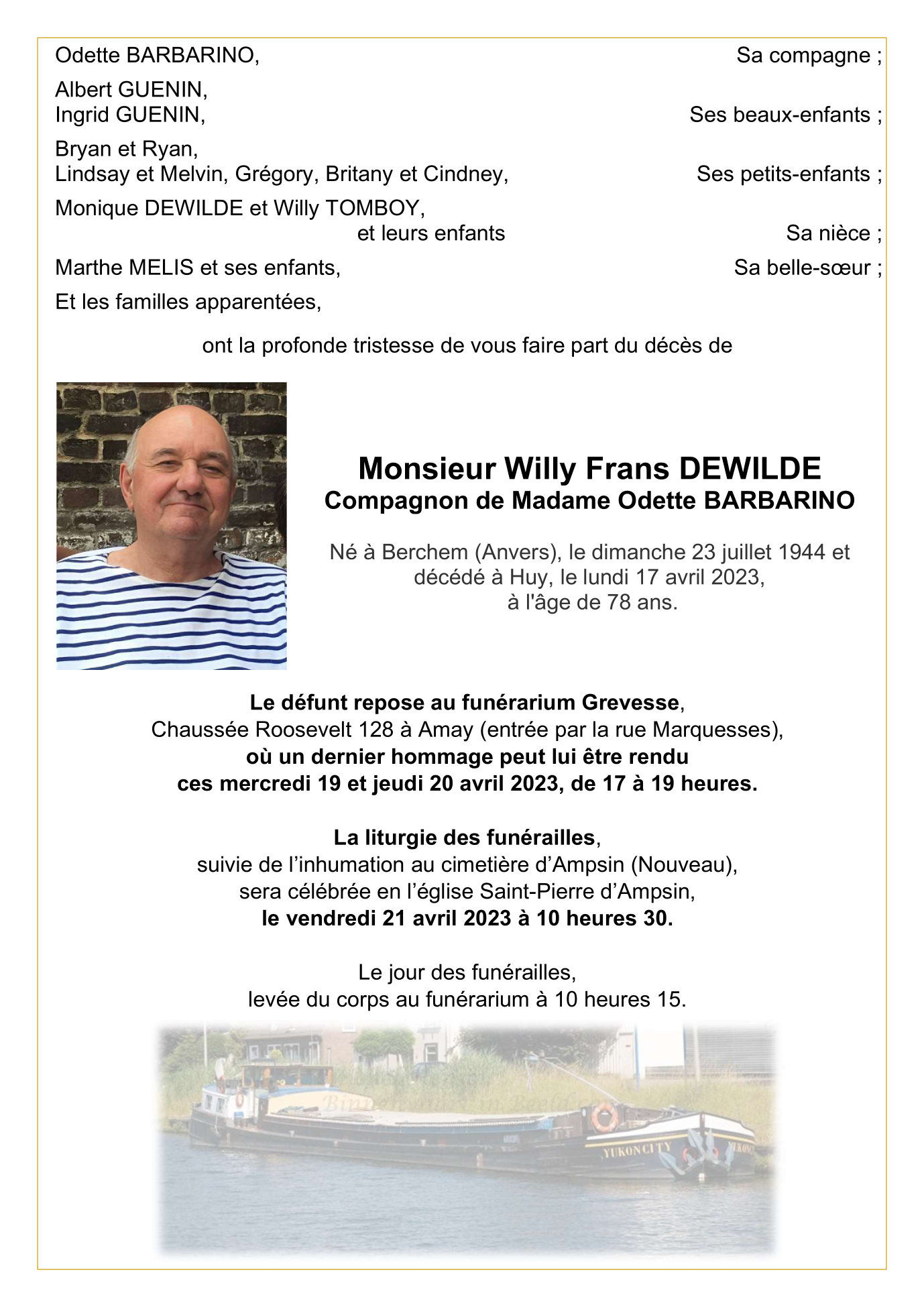 Image Annonce nécrologique
