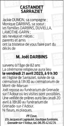 Image Annonce nécrologique