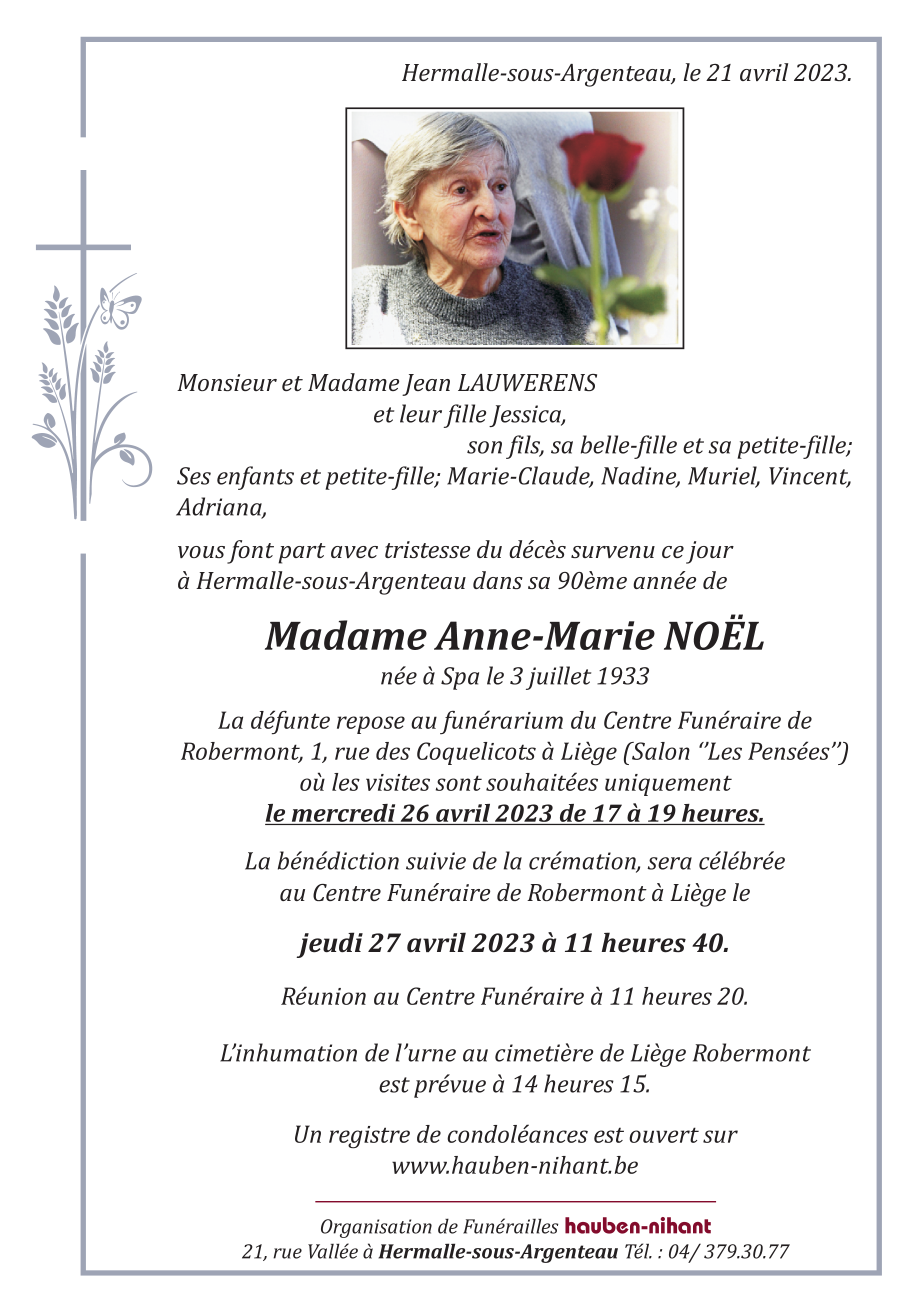 Image Annonce nécrologique