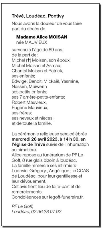 Image Annonce nécrologique