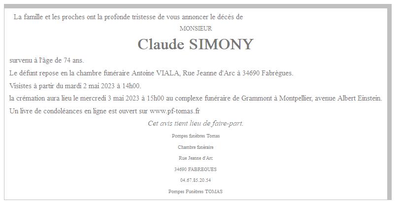 Image Annonce nécrologique