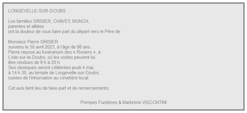 Image Annonce nécrologique