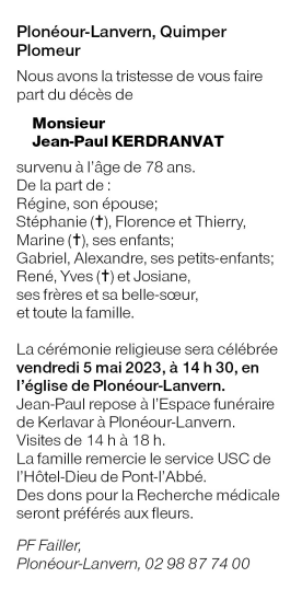 Image Annonce nécrologique