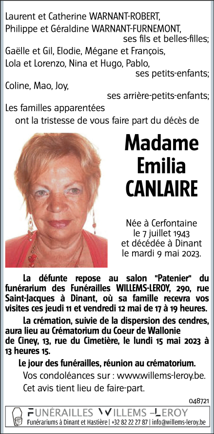 Image Annonce nécrologique